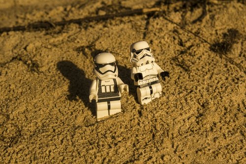 star wars  lego  desert