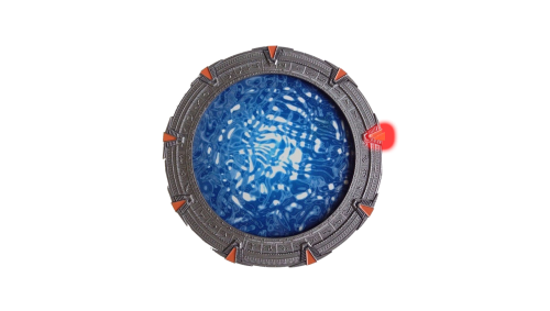 stargate science fiction isolated