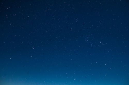 starry sky star long exposure