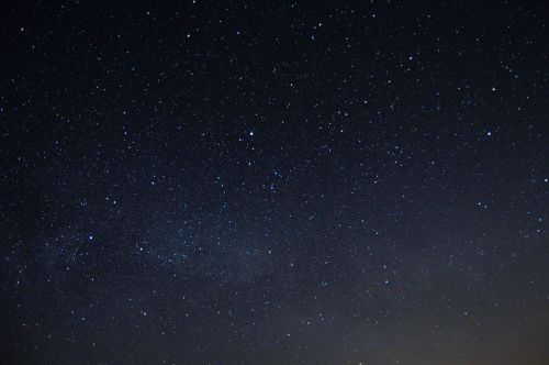 starry sky star night