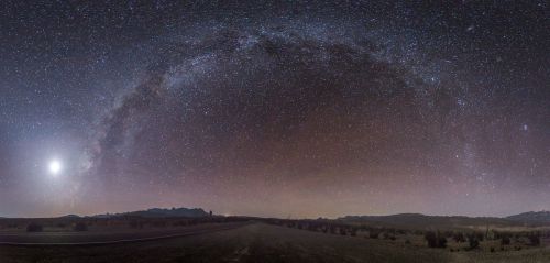 stars starry sky galaxy