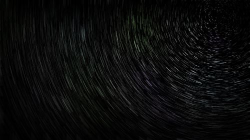 stars blur time lapse