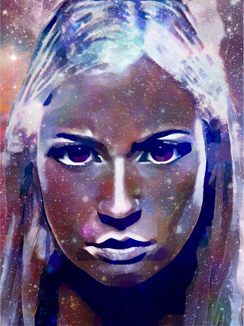 stars  girl  sci-fi