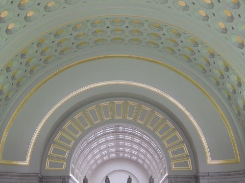 station ceiling architecture