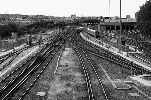 station  railway  brighton