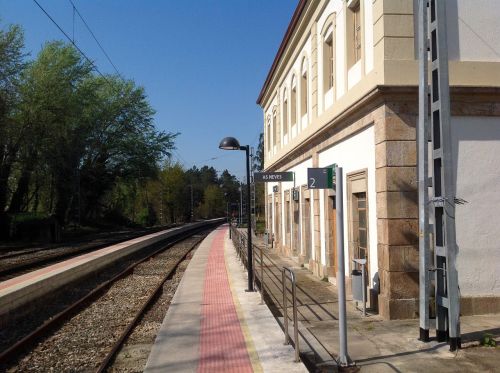 station via railway