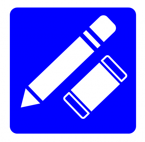 stationary icon pencil