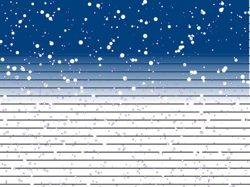 stationery winter snow