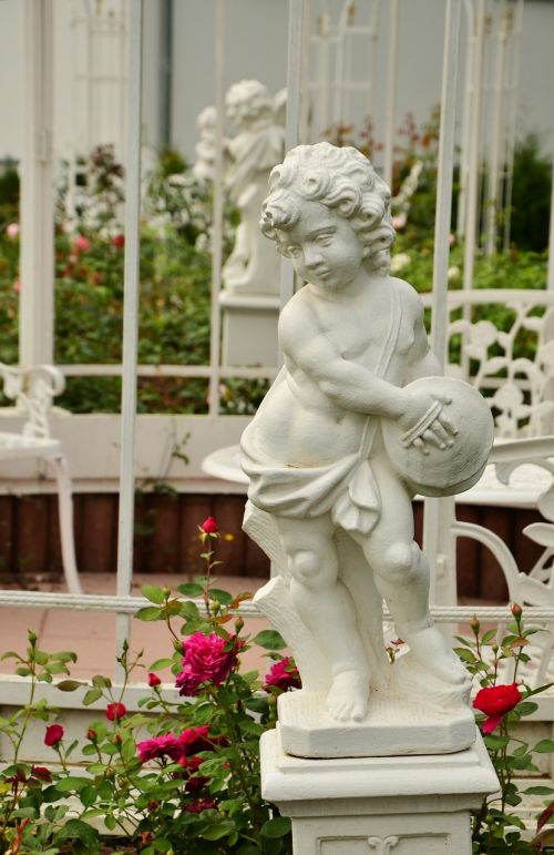 statue figure sculpture young