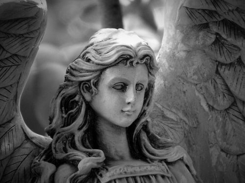 statue angel feelings