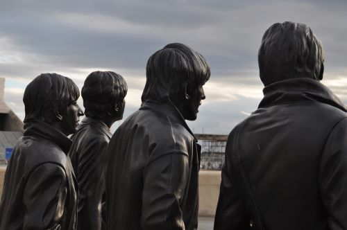 statue liverpool beatles