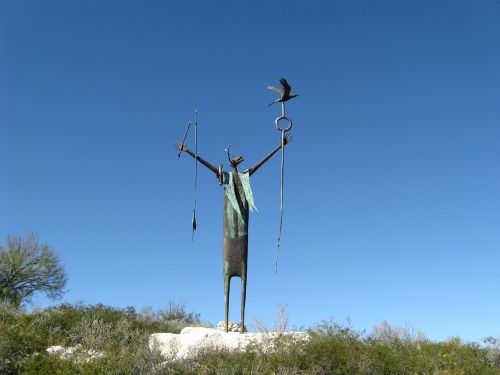 statue symbol seminole canyon state park