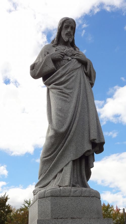 statue christ faith