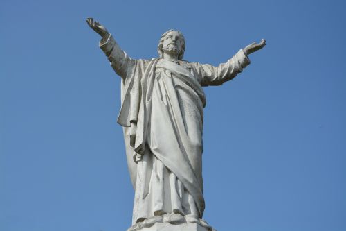 statue jesus christ religious figure