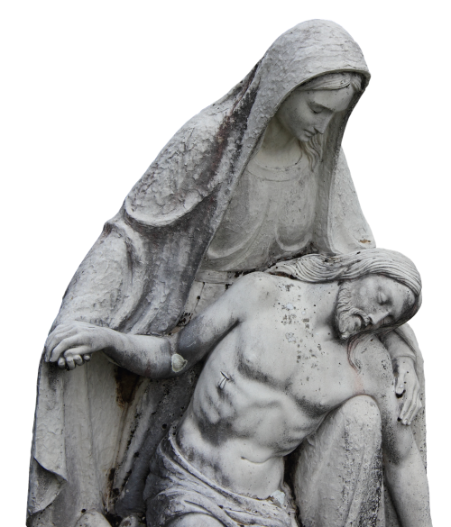 statue maria christianity