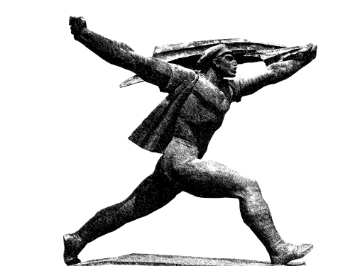 statue communism soviet republic