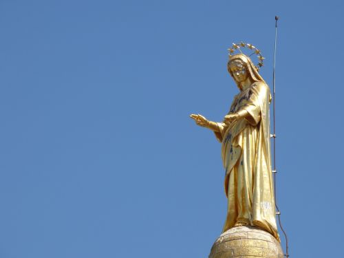 statue virgin religion