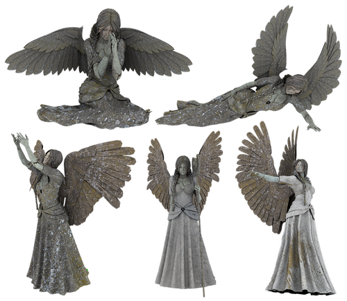 statue  woman  angel