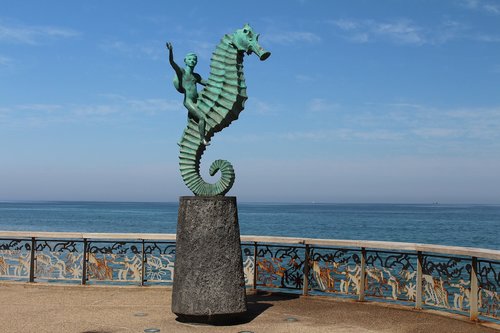 statue  beach  nature