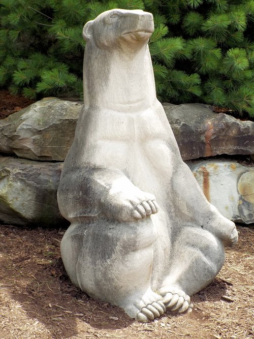 statue  bear  sculpture