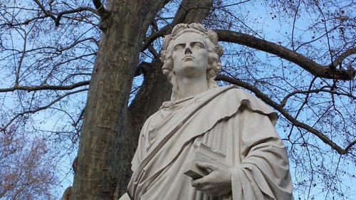 statue  friedrich schiller  monument to schiller
