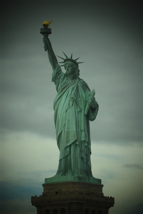 statue  freedom  new york