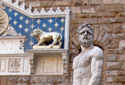 statue hercules italy