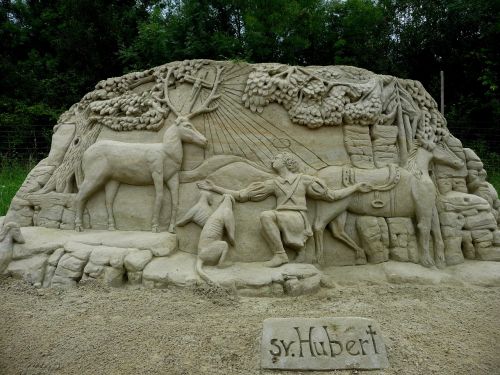 statue sand sculptures olšiak
