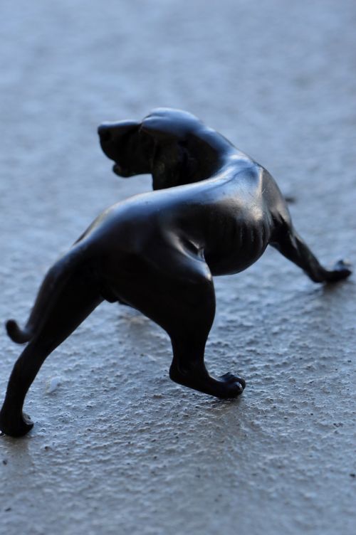 statue dog sculpture