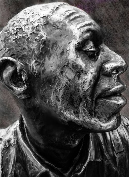 statue sculpture face