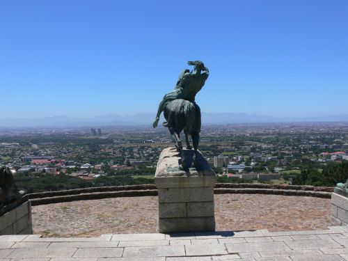 Statue Above City