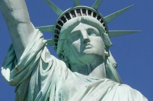 statue of liberty landmark close