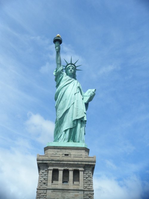 statue of liberty  new york  manhattan