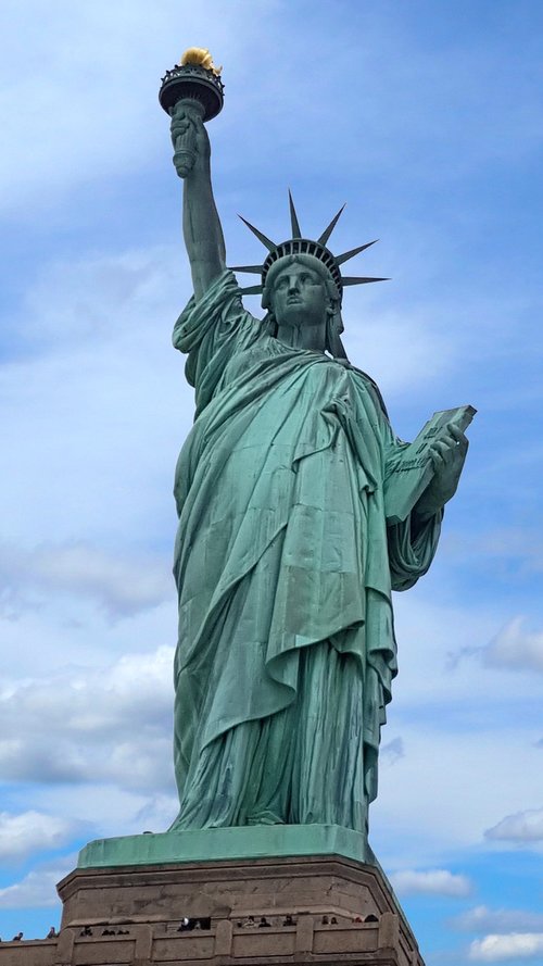 statue of liberty  usa  america