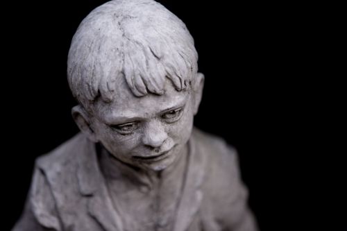 Statue Of Little Boy
