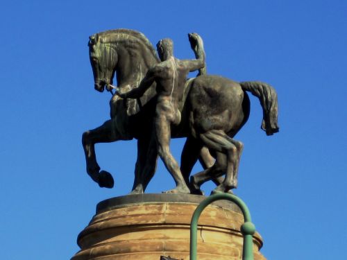 Statue, Union Buildings, Pretoria