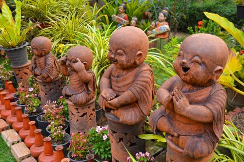 statues garden gnomes gnome