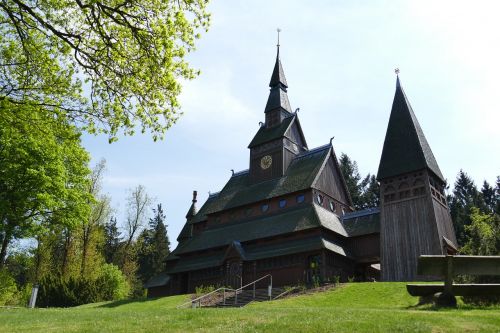 stave church goslar-hahnenklee old