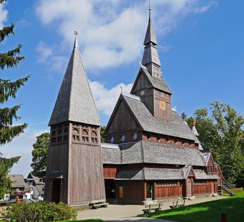 stave church goslar-hahnenklee west side