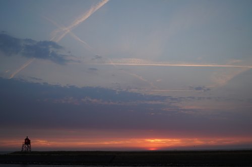 stavoren  netherlands  sunset