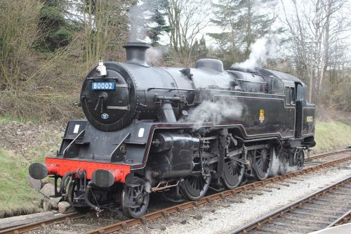 steam locomotive train
