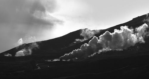 steam island nature