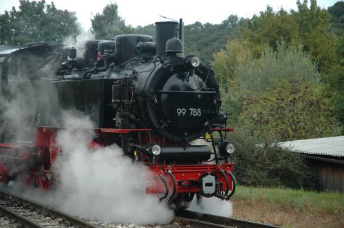 steam railway train