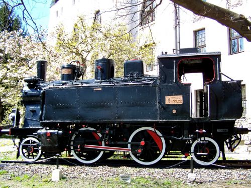 steam engine old rail