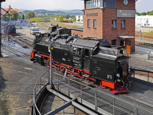 steam locomotive narrow gauge railway hub