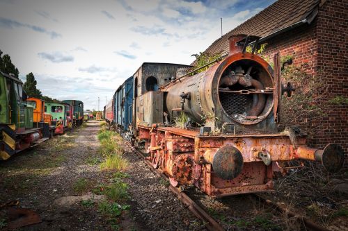 steam locomotive nostalgic train