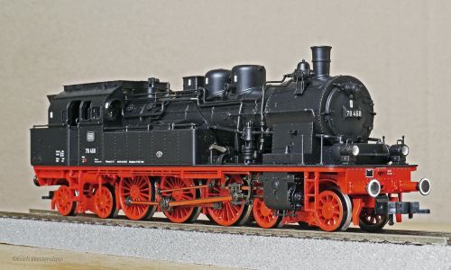 steam locomotive model h0