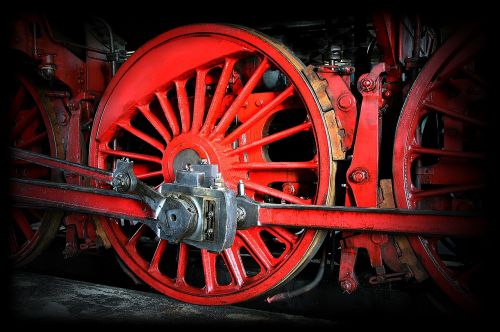 steam locomotive loco railway