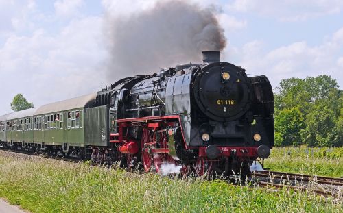 steam locomotive voildampf express train