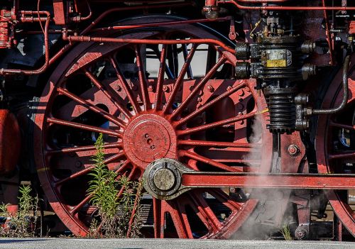 steam locomotive technology detail